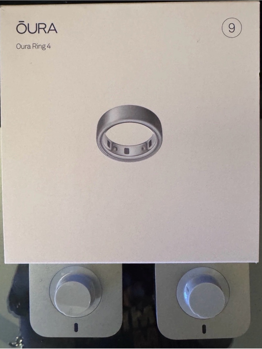 Oura Ring 4 Brushed Silver Smart Sleep & Activity Ring